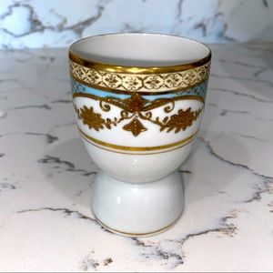 Noritake vintage hand painted egg cup